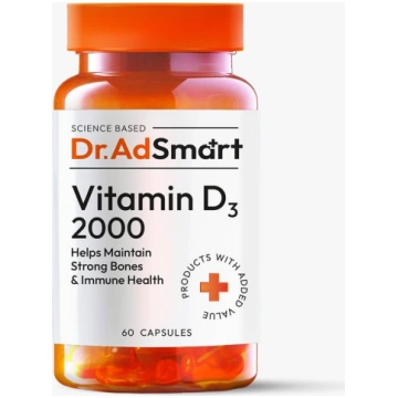 Dr.AD Smart Vitamīns D3 2000 N60