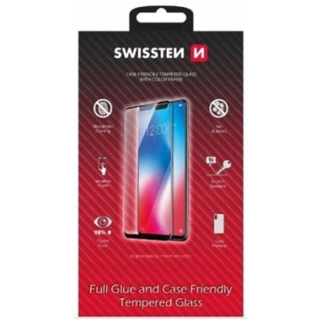 Swissten Full Face Color Frame Tempered Glass for 