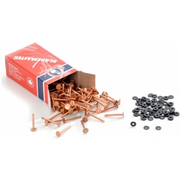 Blademaster Copper rivets Kniedes