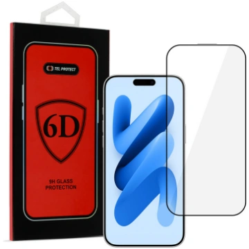 Tel Protect iPhone 17 Air aizsargstikls Full Glue 