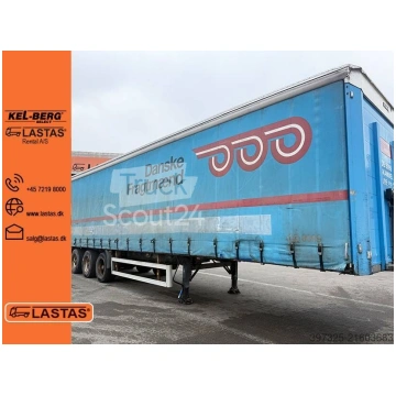 Lietots - Kel-Berg Curtainsider / Planenauflieger 
