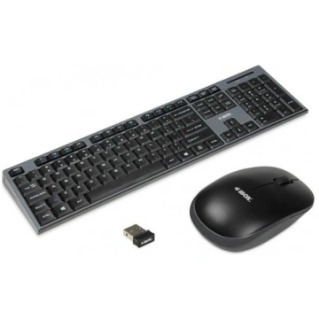 iBox IKMS606W keyboard RF Wireless English Black
