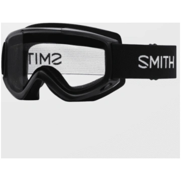 SMITH Cascade Classic Black Clear Anti Fog brilles