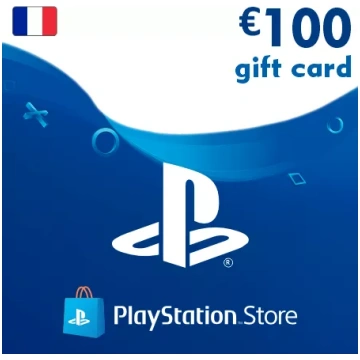 PSN Card 100 EUR (Francija) - PlayStation Dāvanu K