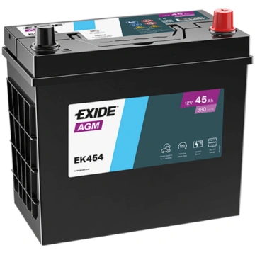 EXIDE - EK454 - 12V | 380A | 45Ah