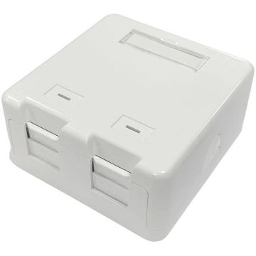 Lanview Surface mount box for 2 x RJ45 jack LVN127