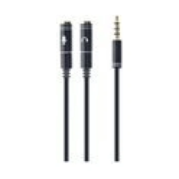 Adapter Stereo 3.5MM splitter audio+ microphone ca