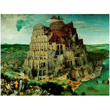 Ravensburger puzle 5000 gab. Bābeles tornis » Spēļ