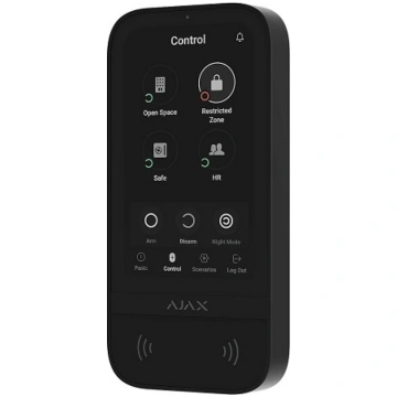 Ajax KeyPad TouchScreen bezvadu vadības tastatūra 