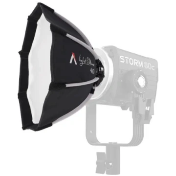 Softbokss (40 cm) Aputure Light Dome 40 — saderīgs