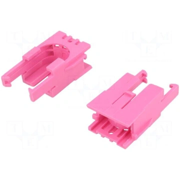 Bracket | pink | Series: POLOLU Romi ROMI CHASSIS 