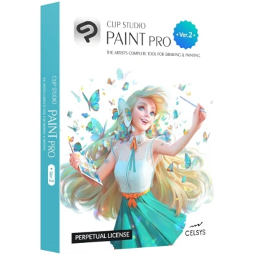 CLIP STUDIO PAINT PRO - 2. versija | Beztermiņa li