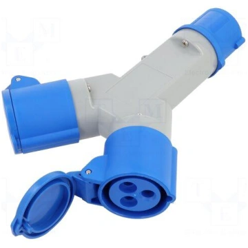Power splitter | IEC 60309 2P+E socket,IEC 60309 2