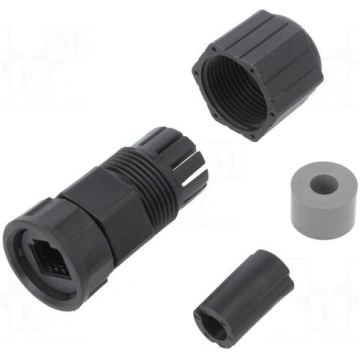 RJ45 housing | Locking: internal bayonet,3 point l