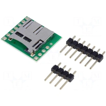 Module: adapter | pin strips,microSD | SD micro PO