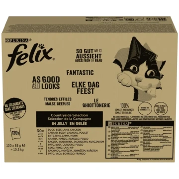PURINA Felix Countryside Selection - mitrā kaķu ba