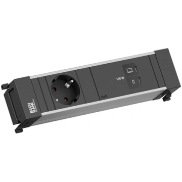 Bachmann POWER FRAME 1xCEE7/3, 1xUSB C/C 100W L=0.