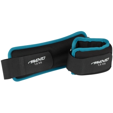 Wrist/ankle weight neopreen AVENTO 41AE 2X1kg Blac