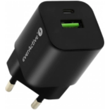 EverActive SC-390QB GaN USB QC3.0 USB-C PD PPS 30W