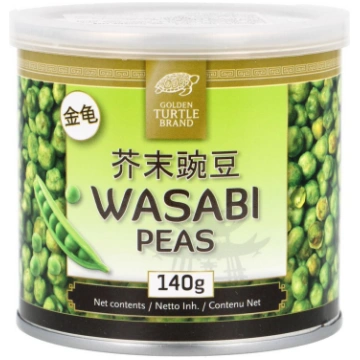 Zirņi vasabi garšas apvalkā WASABI PEAS GOLDEN TUR
