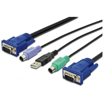 Digitus KVM cable USB for KVM consoles DS-19231