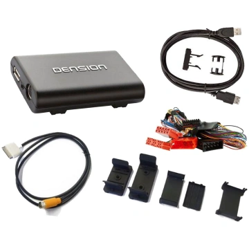 Dension adapter USB, iPhone, AUX (replaces CD chan