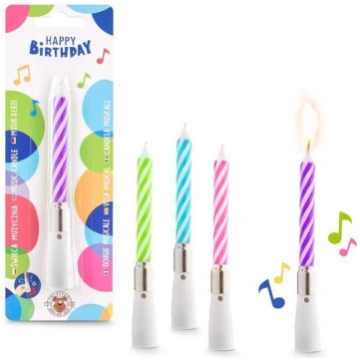 Birthday Fun - Svecīte ar melodiju "Happy Birthday