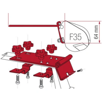 Adapteris Kit Standart, Fiamma F35
