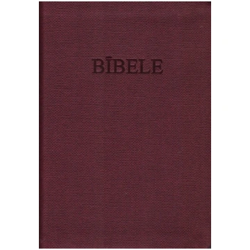 Bībele R65 bordo (balta mala) LBB