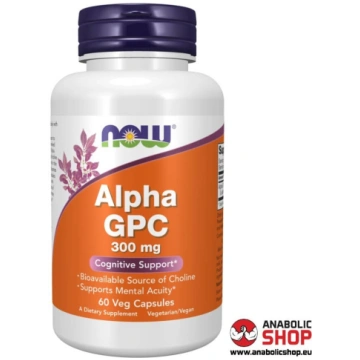 Now Foods Alpha GPC 300mg 60 kapsulas