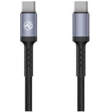 Tellur Type-C to Type-C Cable 3A PD60W 2m Nylon Bl