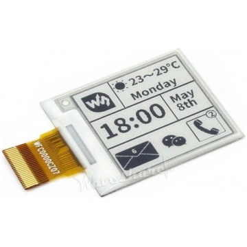 E-paper E-Ink 1.54"" 200x200px, display (without m