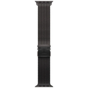 Apple | 49mm Black Titanium Milanese Loop - Large 