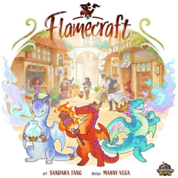 Galda spēle Flamecraft, ENG Cardboard Alchemy