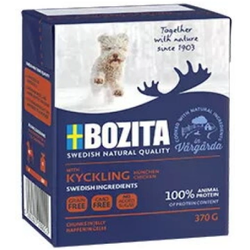 Mitrs suņu barības BOZITA WITH CHICKEN — gabaliņi 