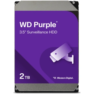 Dysk WD Purple 2TB 3.5" SATA III (WD20PURX) | WD20