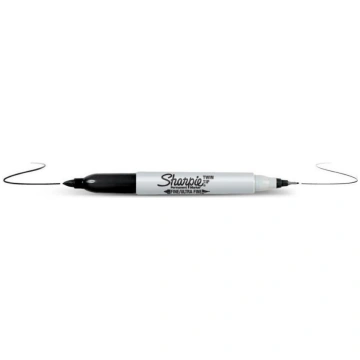 Sharpie Twin Tip Marķieris melns 09-811100 3501170