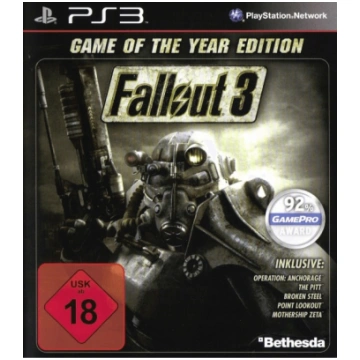 Lietots - PS3 Fallout 3 Game of the Year Edition