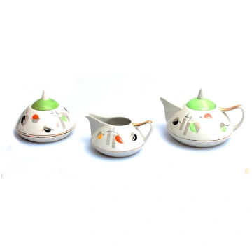 Porcelāna servīzes "Sakta" tējas, piena kanna un c