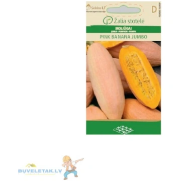 Sēklas ķirbji Pink Banana Jumbo 2g 31500