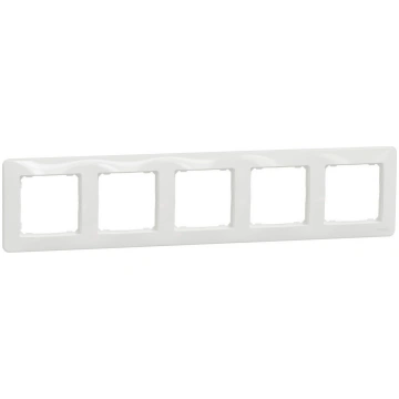 Schneider Electric Sedna Design Ramka 5-krotna bia