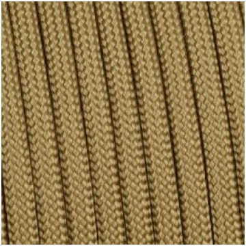 Paracord 550 basic beige 4 mm - 10 mt