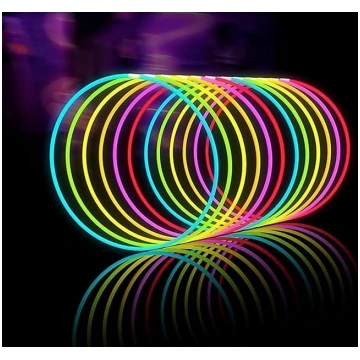 Glow Sticks Party komplekts - 55 cm spīdošas nūjiņ
