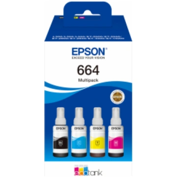 Epson 664 EcoTank 4-colour Multipack (C13T664640)