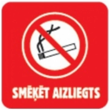 Uzlīme Smēķēt aizliegts 63209SN 4751002363209