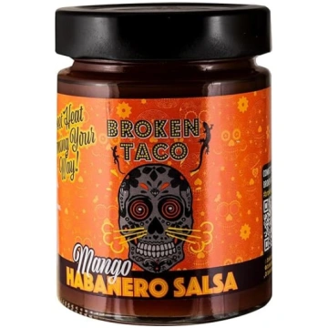 BROKEN TACO Mango Habanero Salsa – pikanta tomātu 
