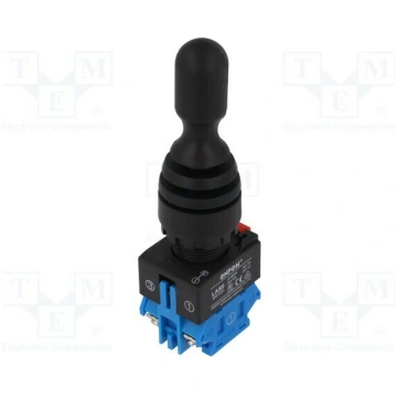 Switch: joystick; 22mm; Stabl.pos: 2; NO x2; black