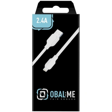 OBAL:ME Simple USB-A/Lightning Cable Uzlādes un da