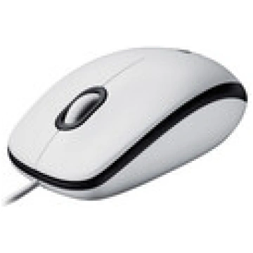 Logitech Mouse M100 (910-006764), White