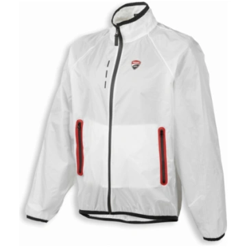 Men's RAIN Jacket Ducati Desmo Semi-Transpare